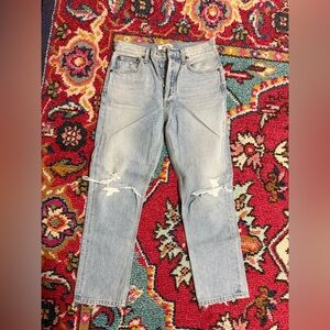 Agolde Light Blue Denim Jeans